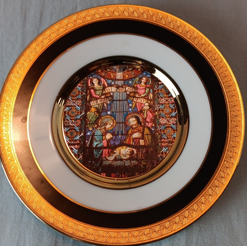 Jesus' Birth commemorative plate